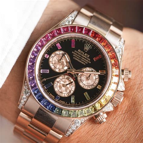 il rolex col cinturino rainbow|rolex rainbow 116595rbow.